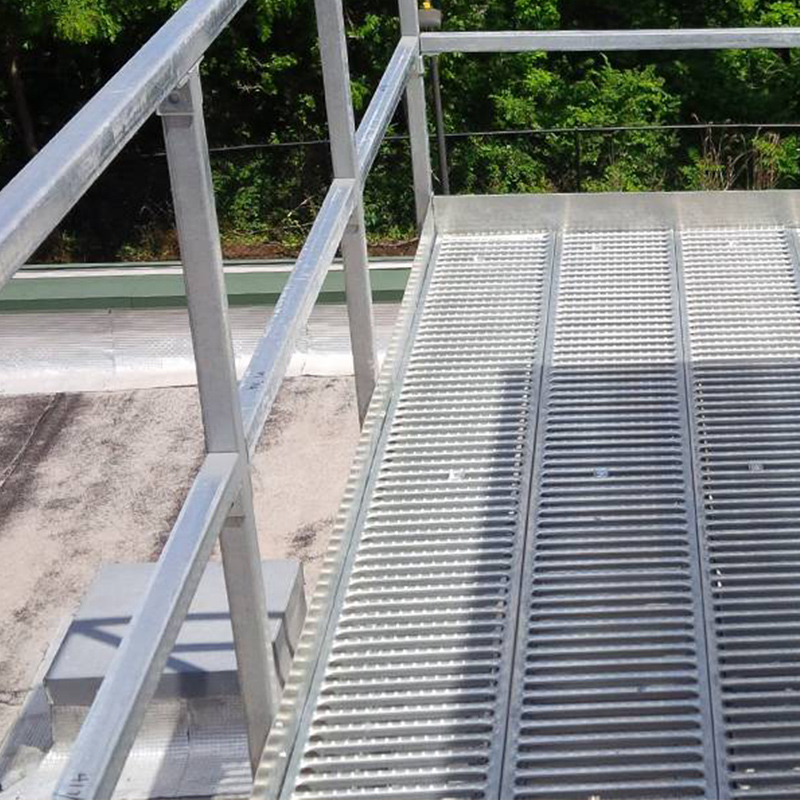 Perf-O slip stair treads