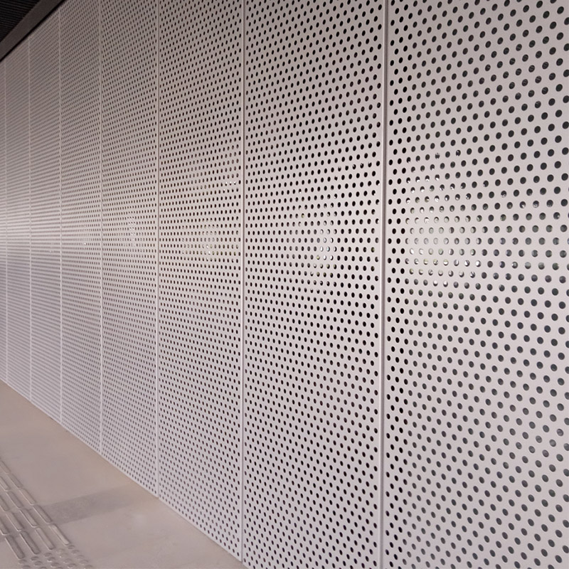 perforated mesh panels