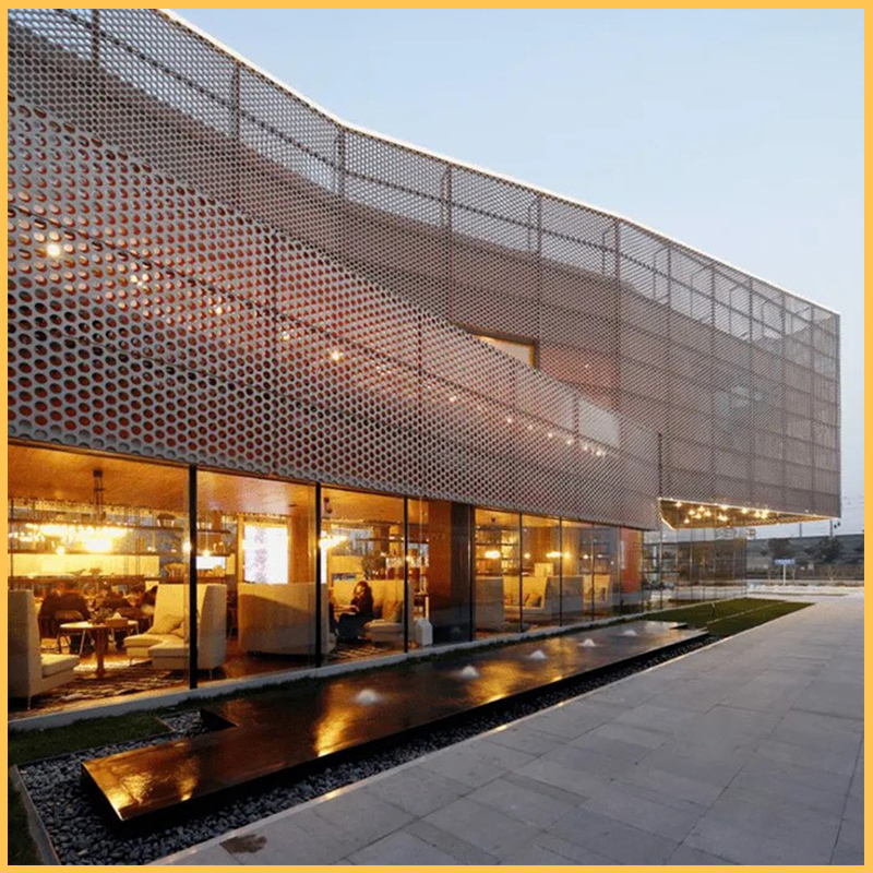 Perforated Metal Sheets Customization Meets Aesthetic in Modern Architecture