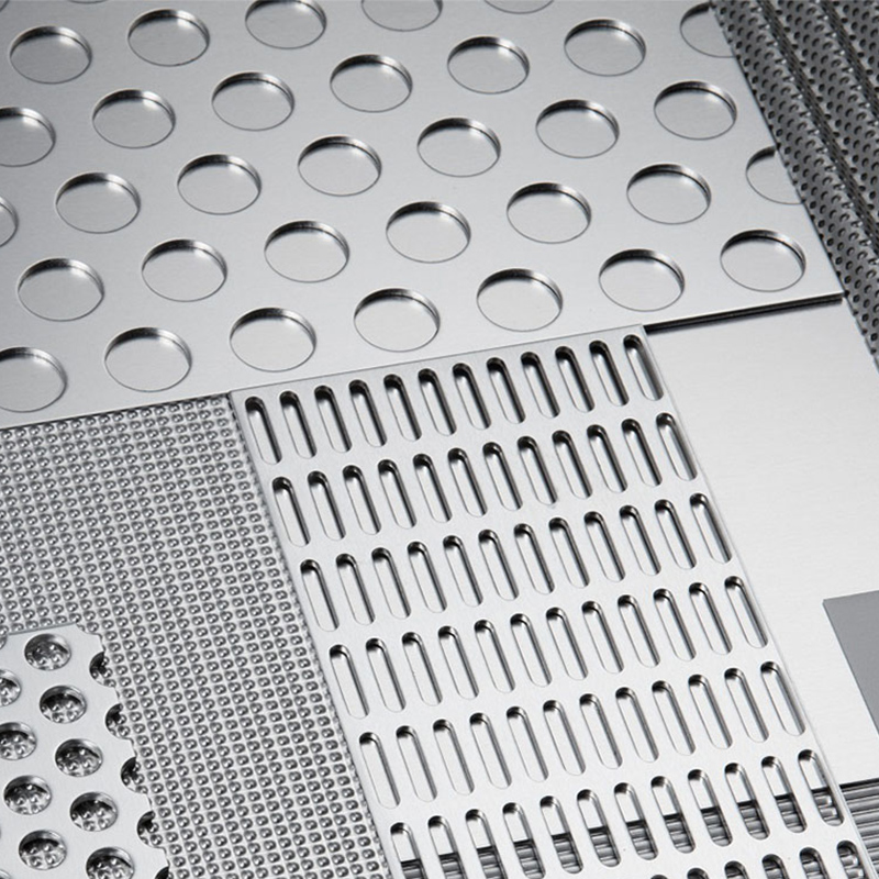 stainless steel hole patterns