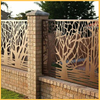 Laser Cut Metal Fence Panel