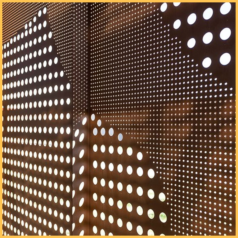 Perforated Copper Metal Applications Balancing Functionality and Aesthetic Appeal
