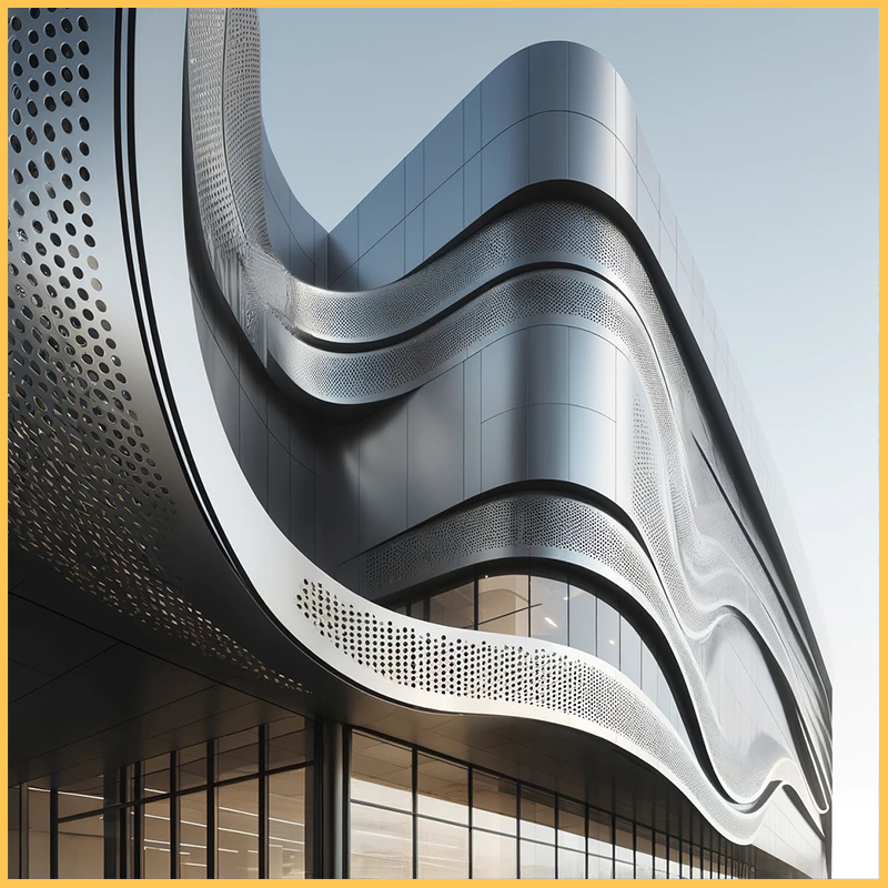 Perforated Stainless Steel Enhances Durability And Design in Industrial Applications