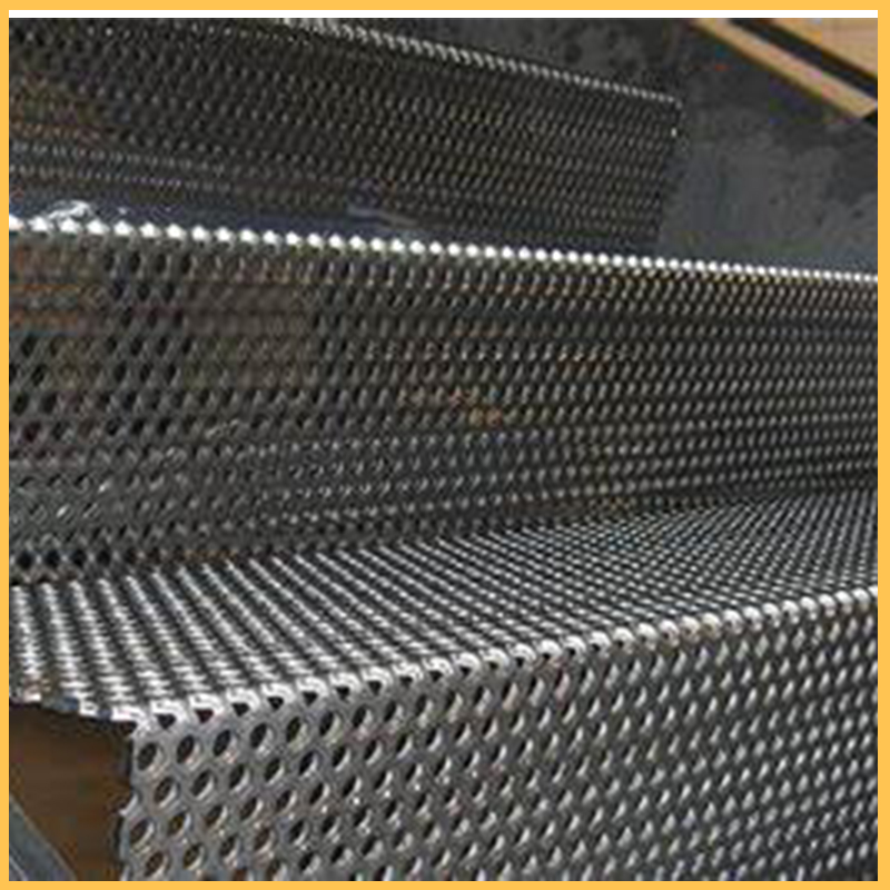 Steel Perforated Stair