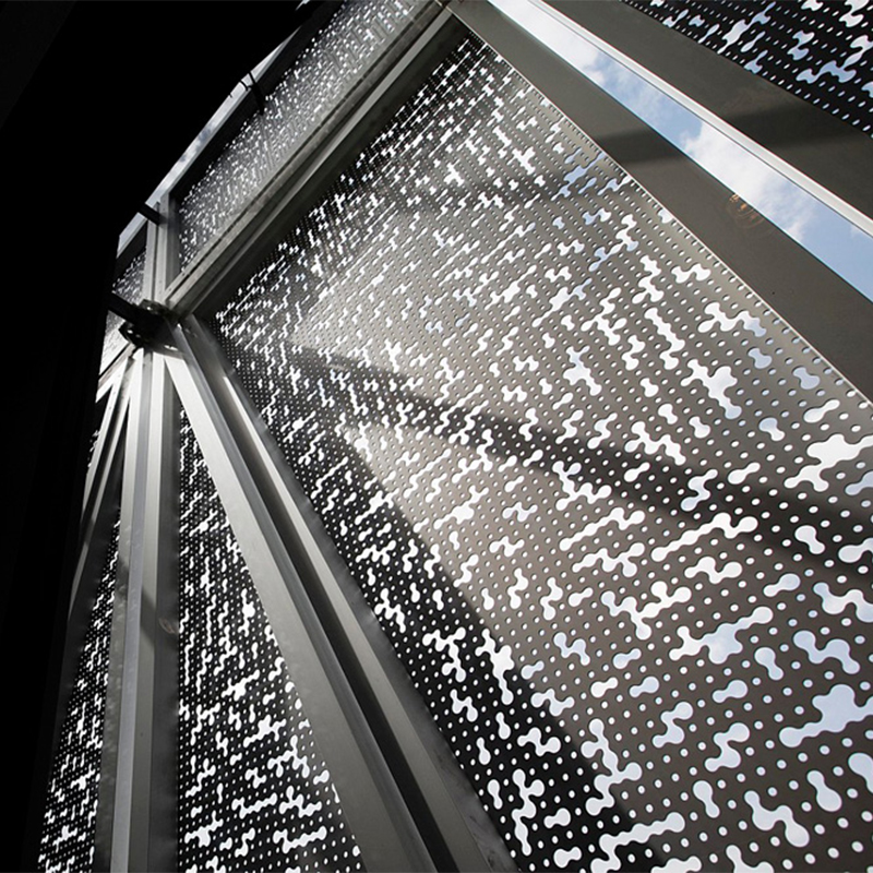 perforated sunshades