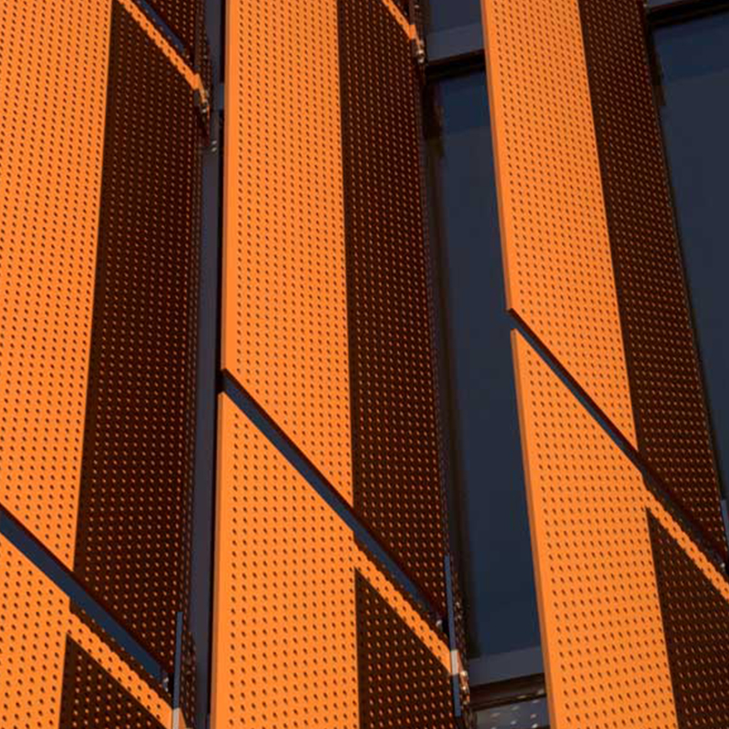 steel perforated panels