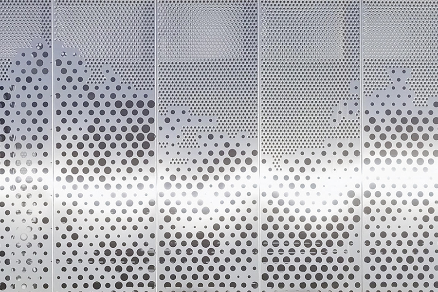 Perforated Steel Panel