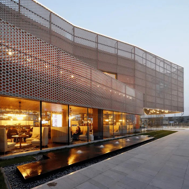 perforated metal panels