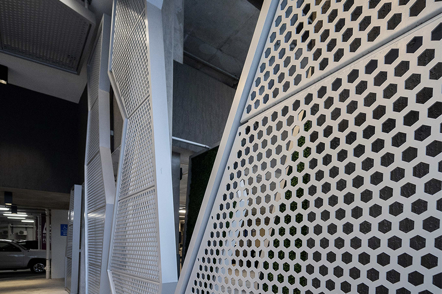 Perforated Metal Panel