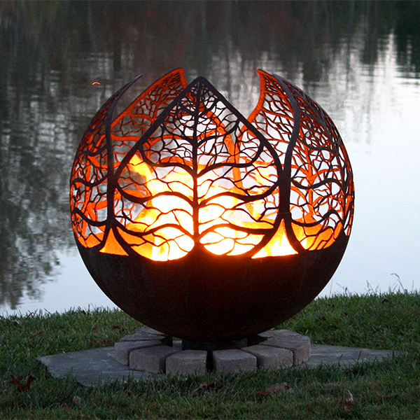 outdoor fire pit sphere-1